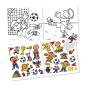 Preview: Mini Malbuch Fritz Flanke mit Stickern